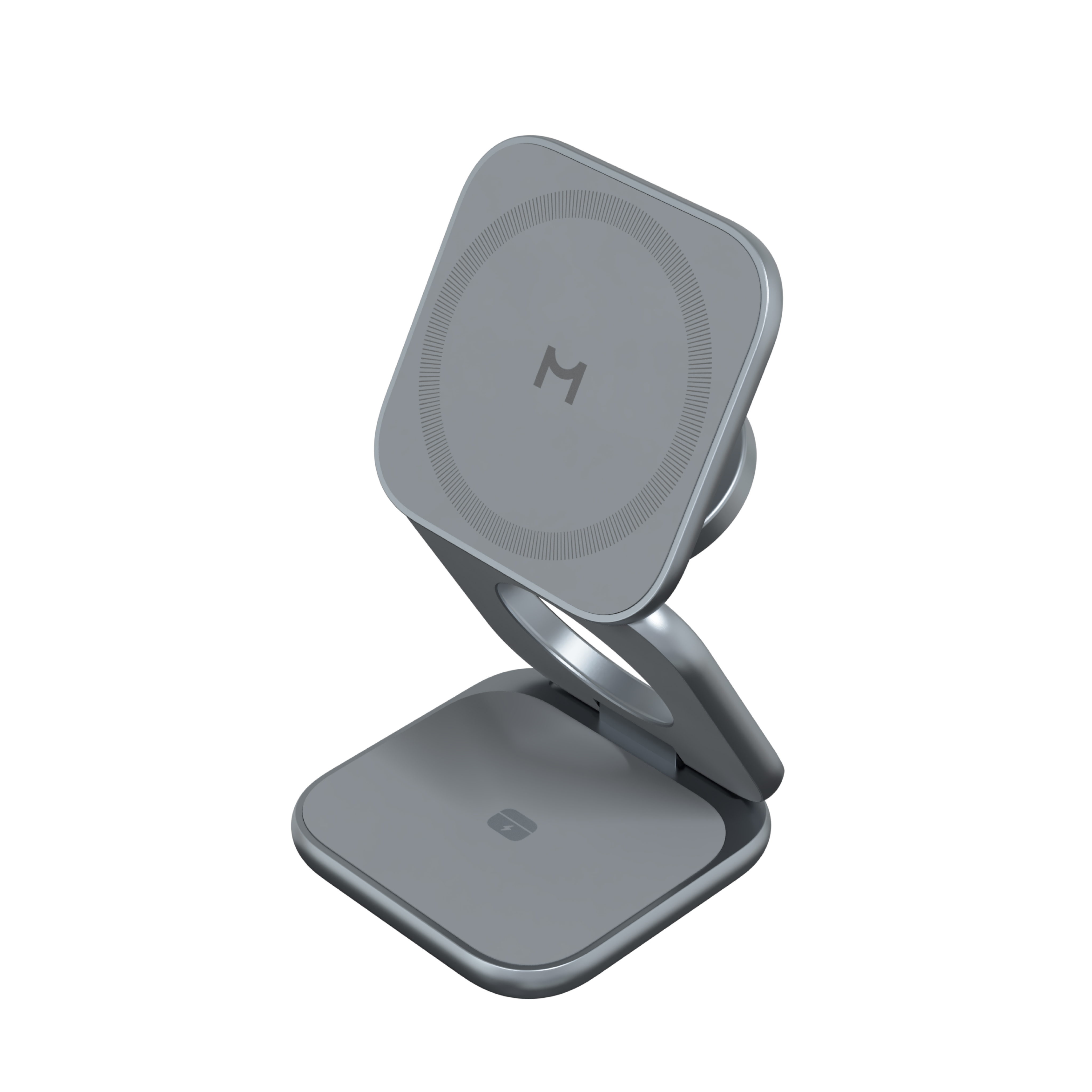 Складное беспроводное зарядное устройство 3 в 1 Magssory Fold Ultra для Apple Midnight, Полночь — WCH083 m 6